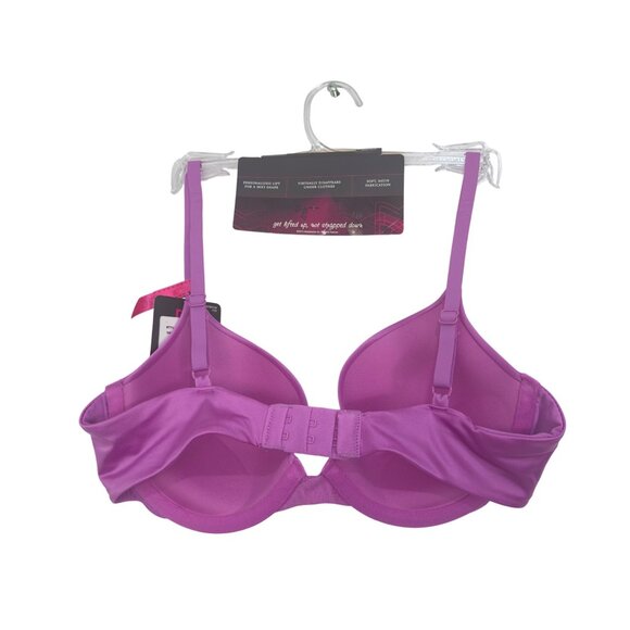 Maidenform Women Love The Lift Demi Coverage Push-Up Underwire Bra SZ 32C Pink - Picture 6 of 7
